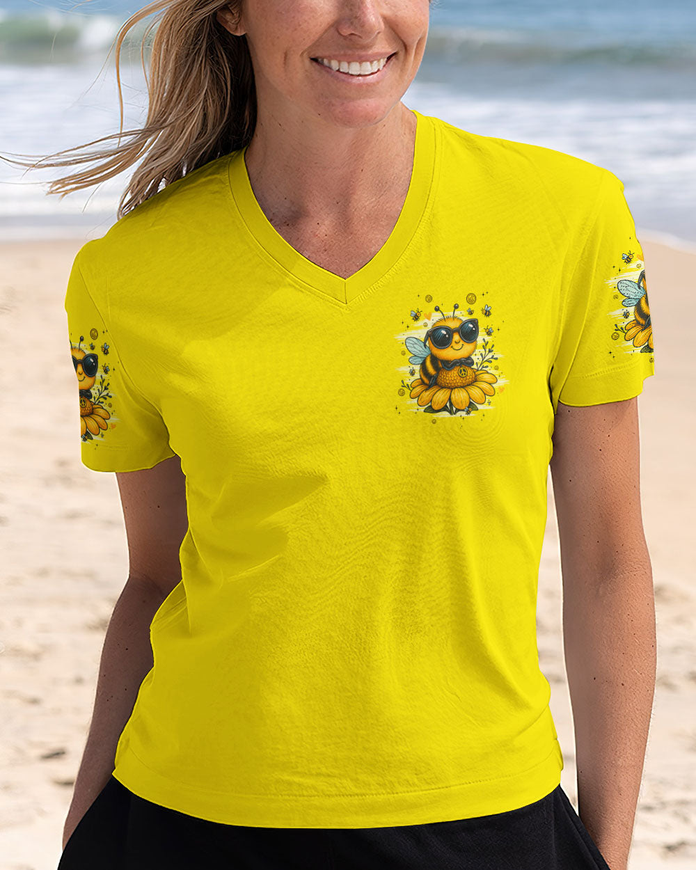 BEE KIND OR BUZZ OFF ALL OVER PRINT - TYPQ2606253