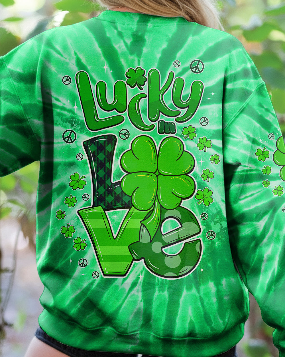 LUCKY IN LOVE PATRICK'S DAY ALL OVER PRINT - TYPQ2701261
