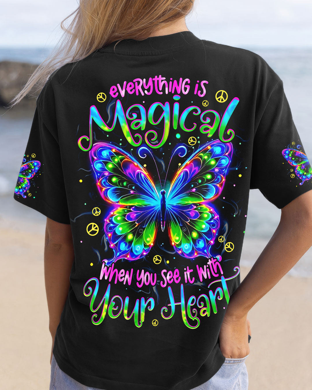 EVERYTHING IS MAGICAL BUTTERFLY ALL OVER PRINT - TYPQ2710251