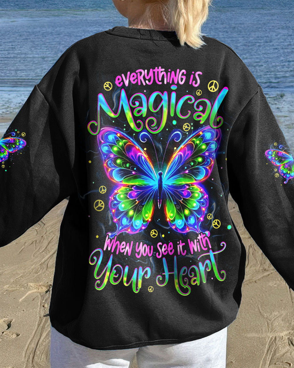 EVERYTHING IS MAGICAL BUTTERFLY ALL OVER PRINT - TYPQ2710251