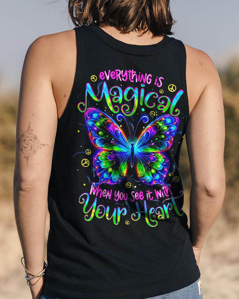 EVERYTHING IS MAGICAL BUTTERFLY ALL OVER PRINT - TYPQ2710251