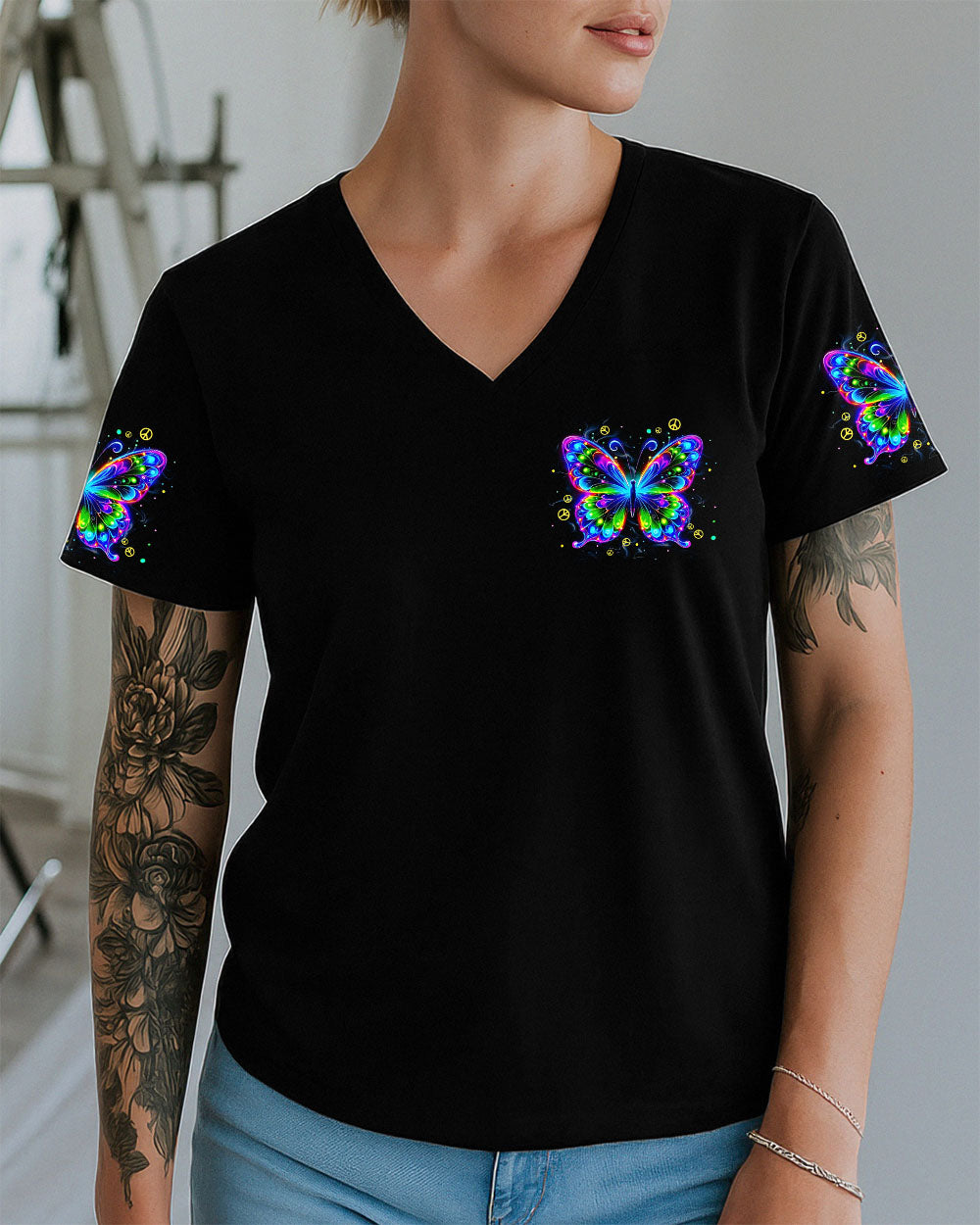EVERYTHING IS MAGICAL BUTTERFLY ALL OVER PRINT - TYPQ2710251
