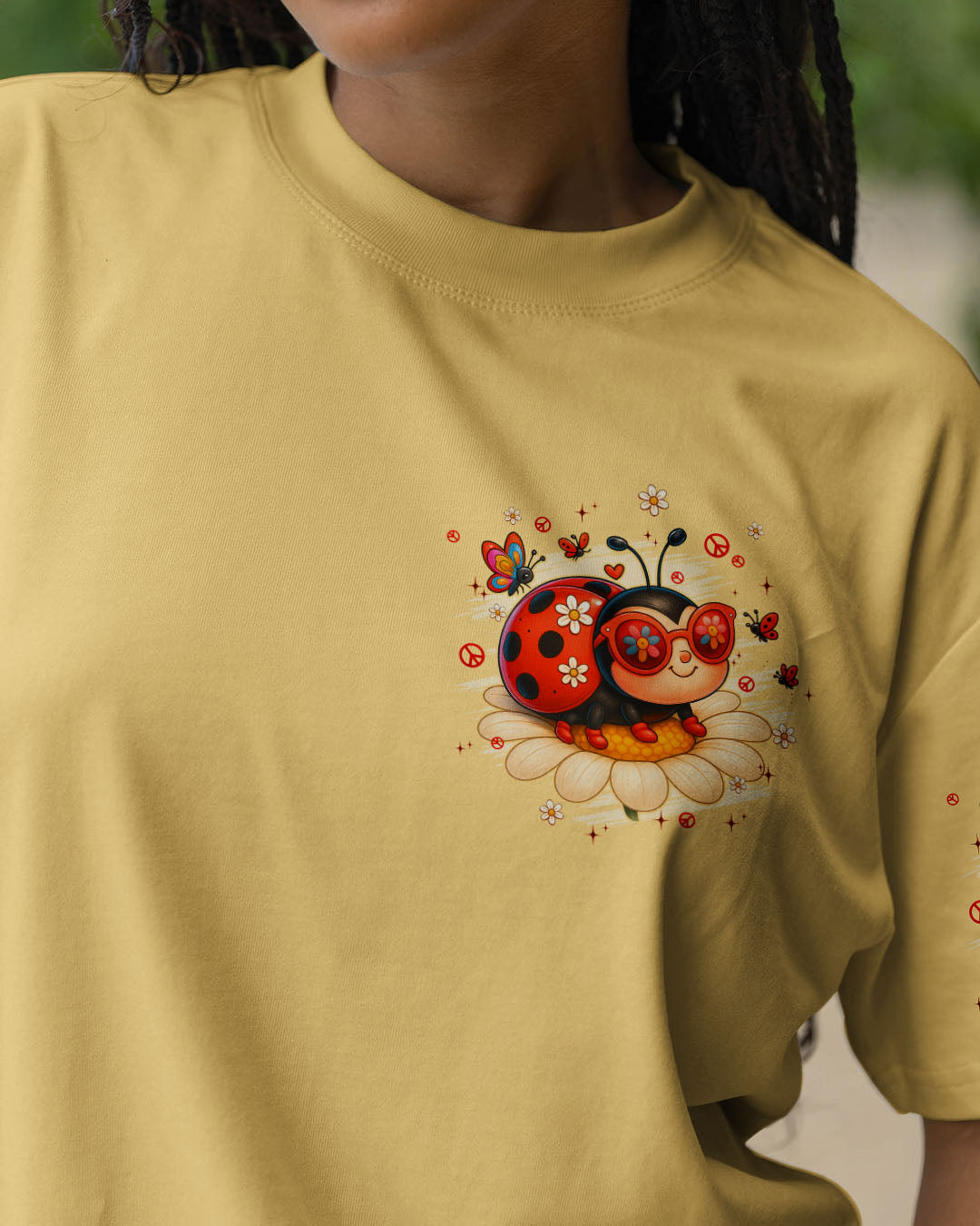 LIFE HAS MANY LITTLE MIRACLES LADYBUG ALL OVER PRINT - TYPQ2806251