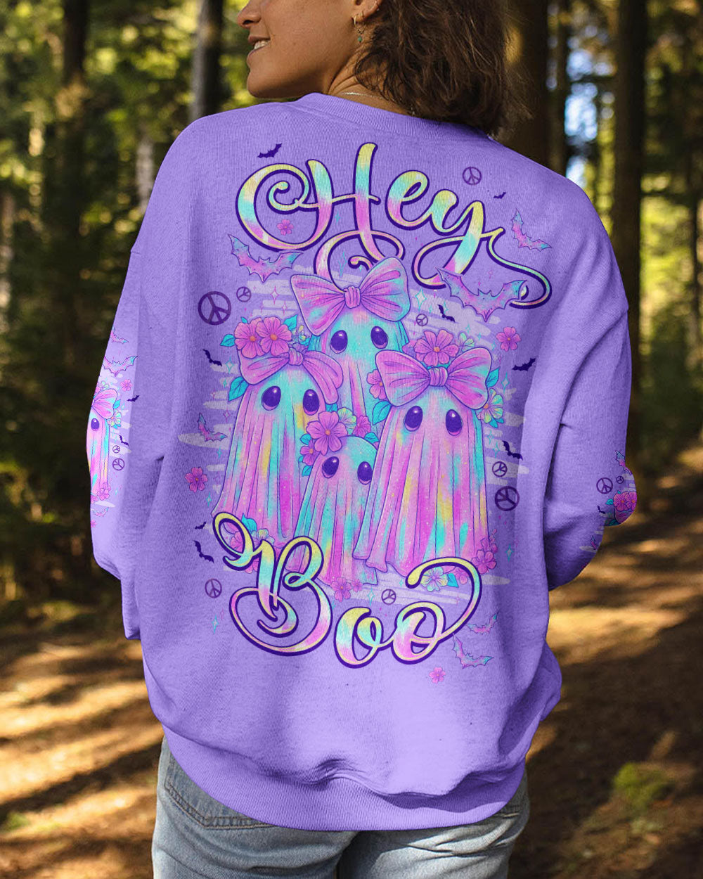 HEY BOO HALLOWEEN ALL OVER PRINT - TYPQ2807251