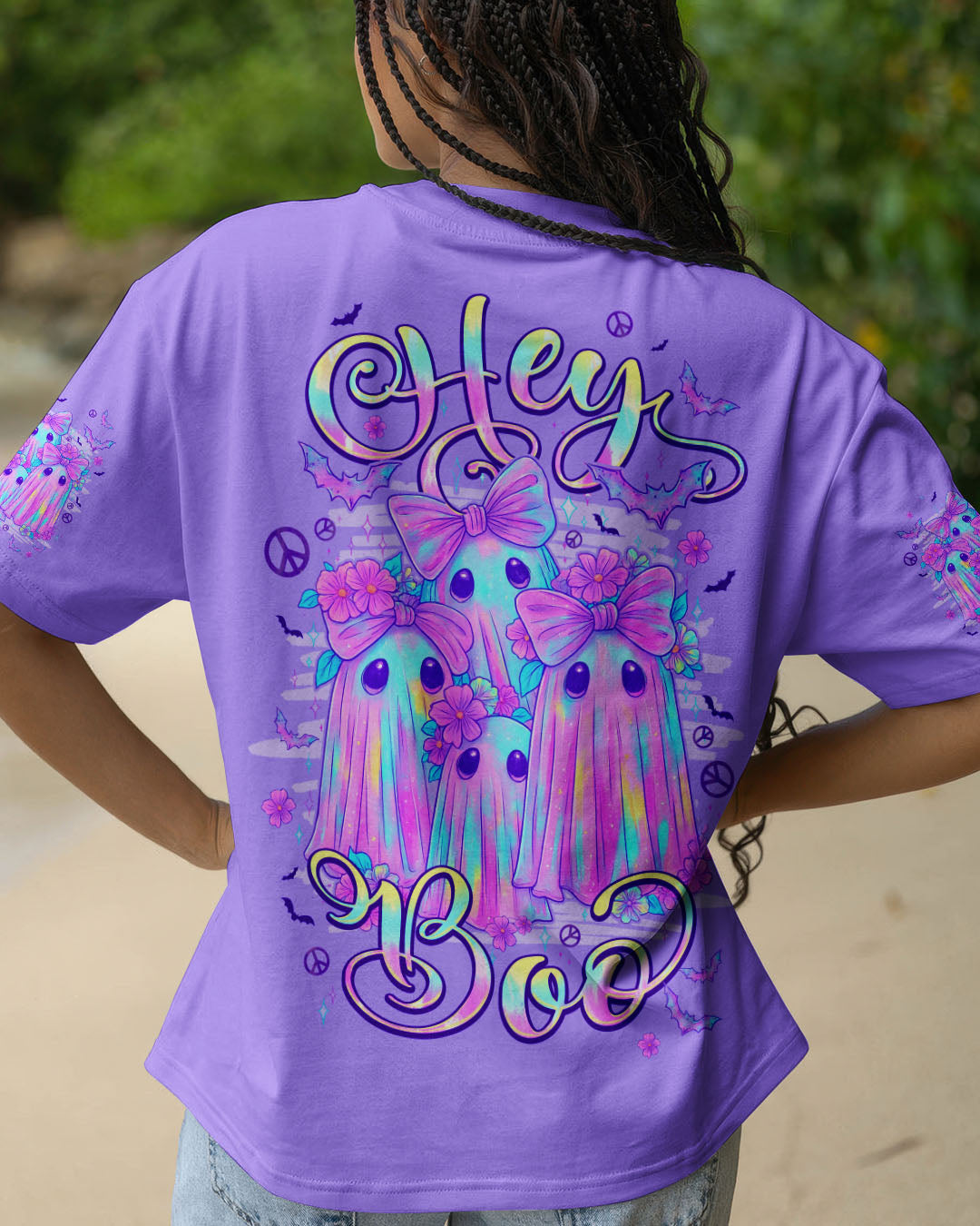 HEY BOO HALLOWEEN ALL OVER PRINT - TYPQ2807251