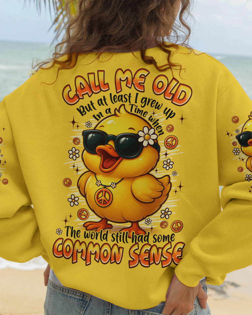 CALL ME OLD DUCK ALL OVER PRINT - TYPQ2908251