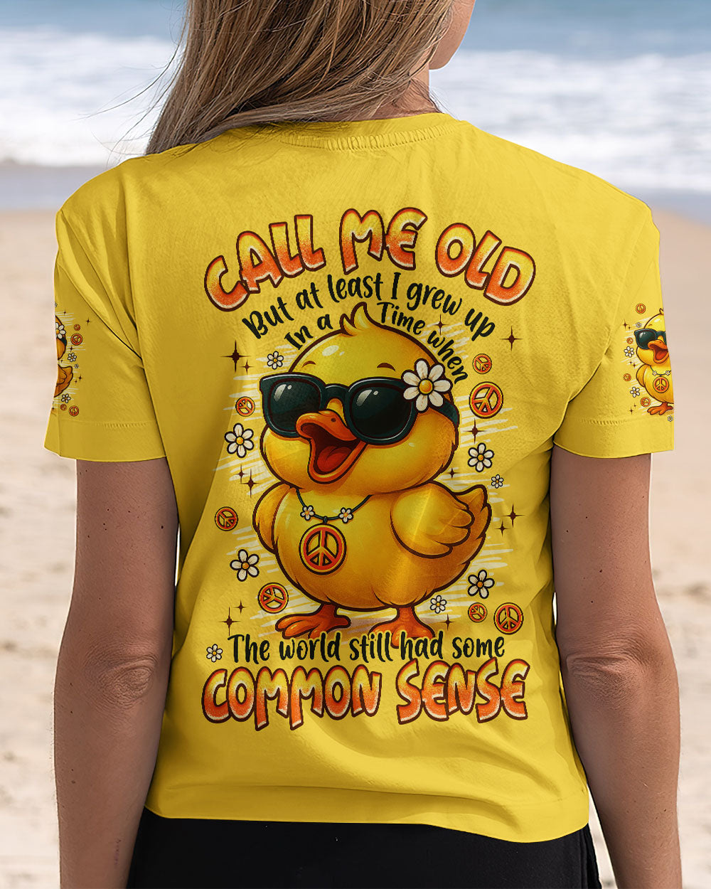 CALL ME OLD DUCK ALL OVER PRINT - TYPQ2908251