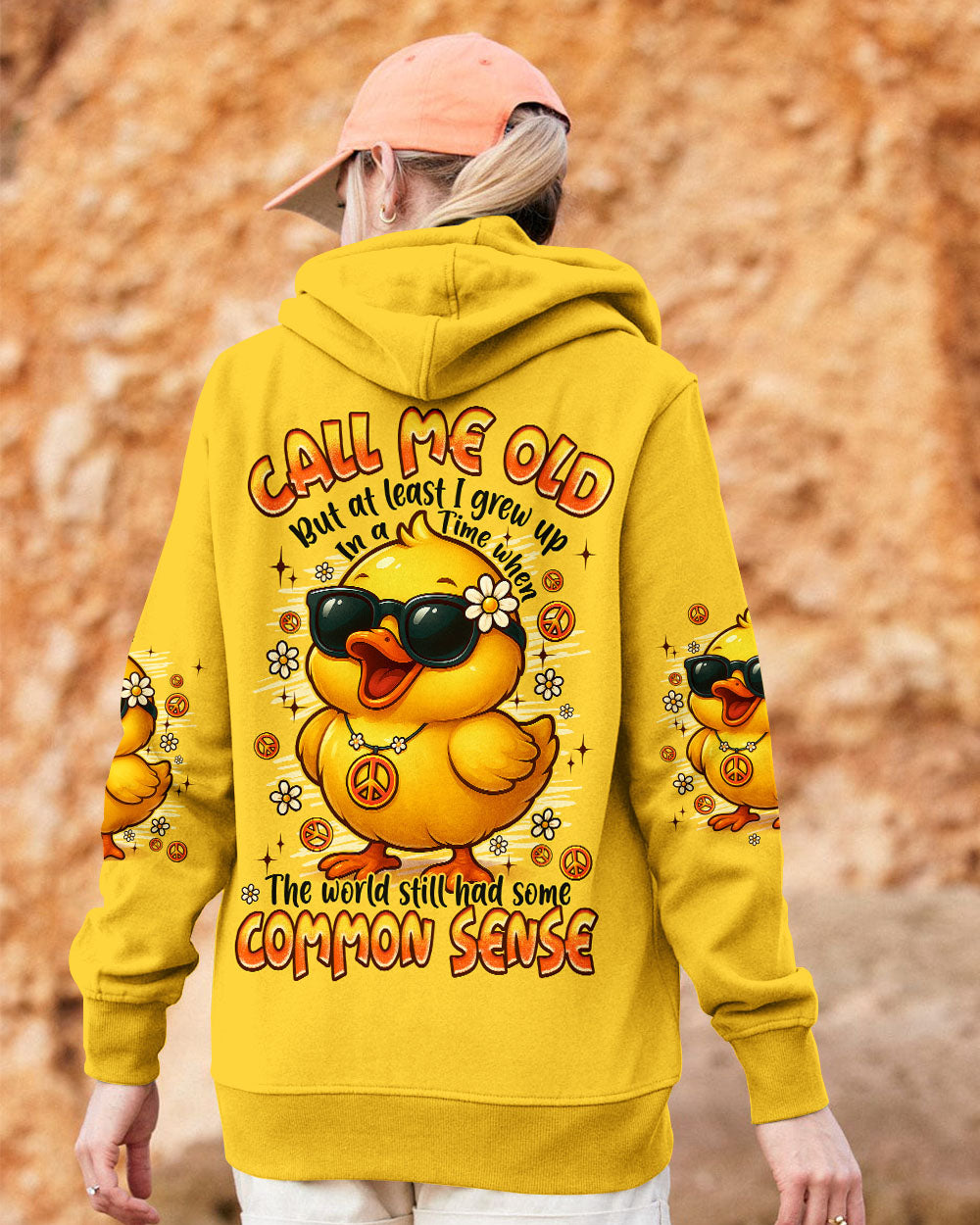 CALL ME OLD DUCK ALL OVER PRINT - TYPQ2908251