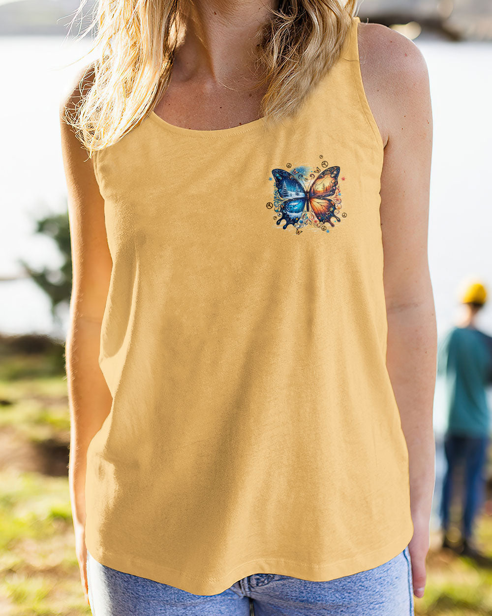 JUST BELIEVE BUTTERFLY ALL OVER PRINT - TYPQ2910251