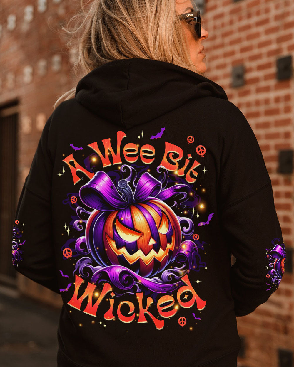 A WEE BIT WICKED PUMPKIN HALLOWEEN ALL OVER PRINT - TYPQ3107251