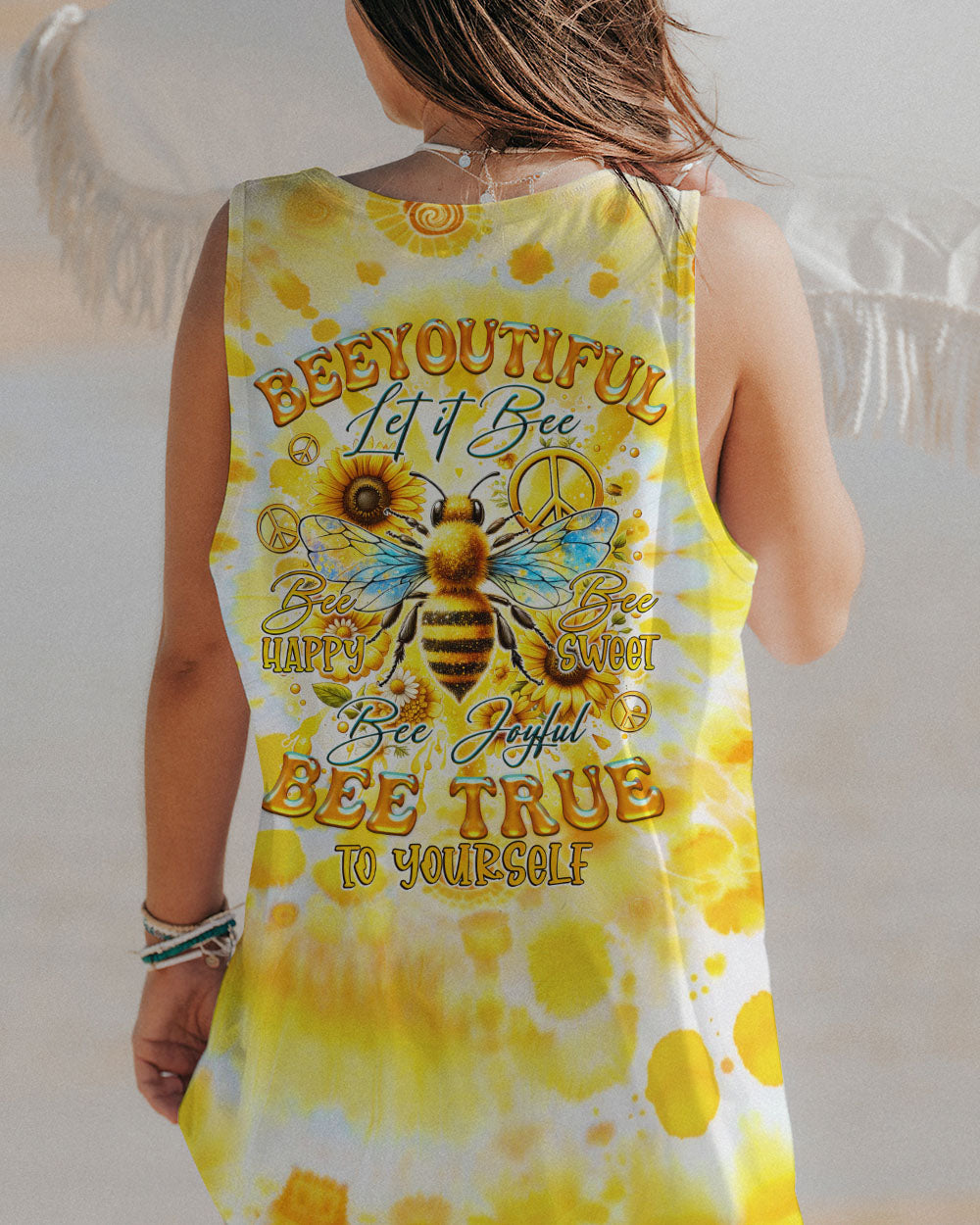 BEE TRUE TO YOURSELF ALL OVER PRINT - TYQY0102243