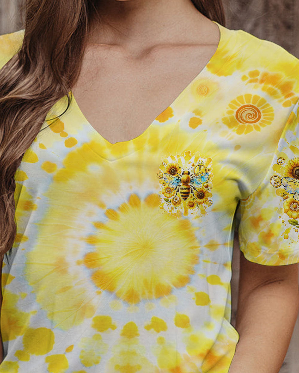 BEE TRUE TO YOURSELF ALL OVER PRINT - TYQY0102243