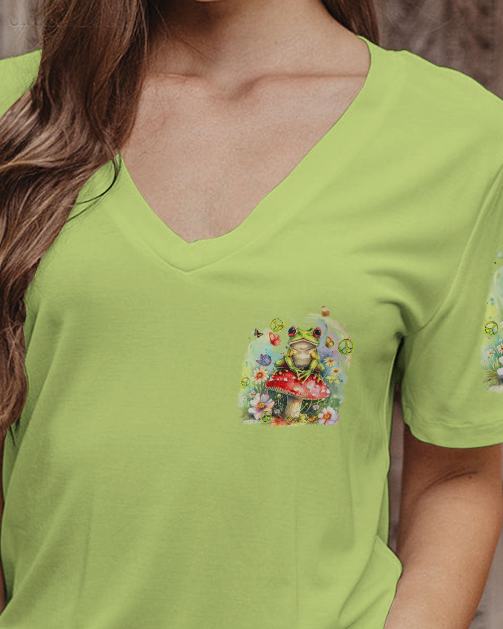 LET ME BE WEIRD IN PEACE FROG ALL OVER PRINT - TYQY0103244