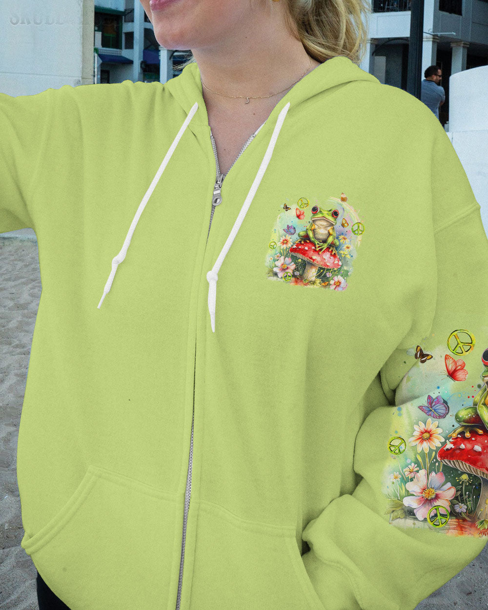 LET ME BE WEIRD IN PEACE FROG ALL OVER PRINT - TYQY0103244