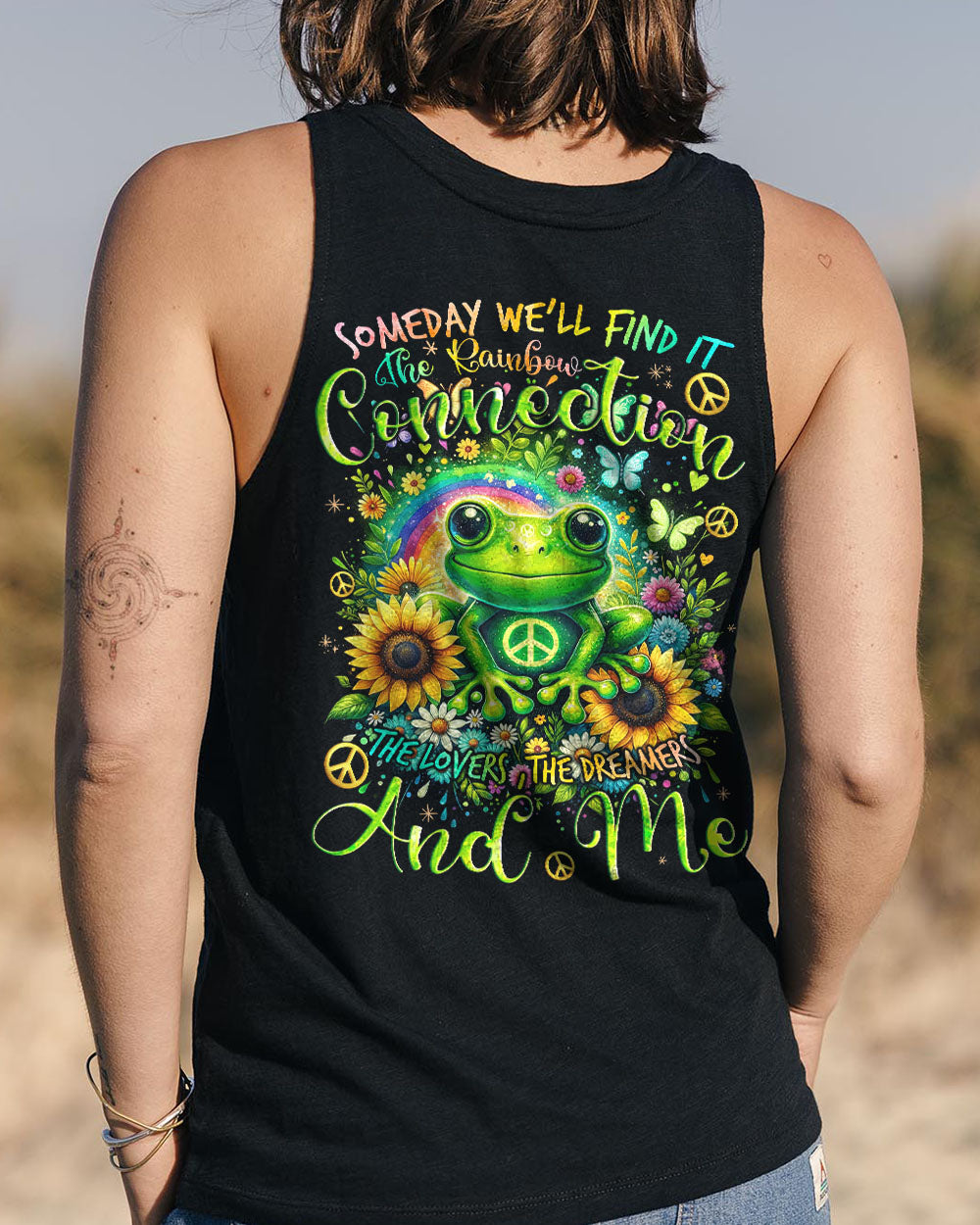 THE LOVERS THE DREAMERS AND ME FROG ALL OVER PRINT - TYQY0104246