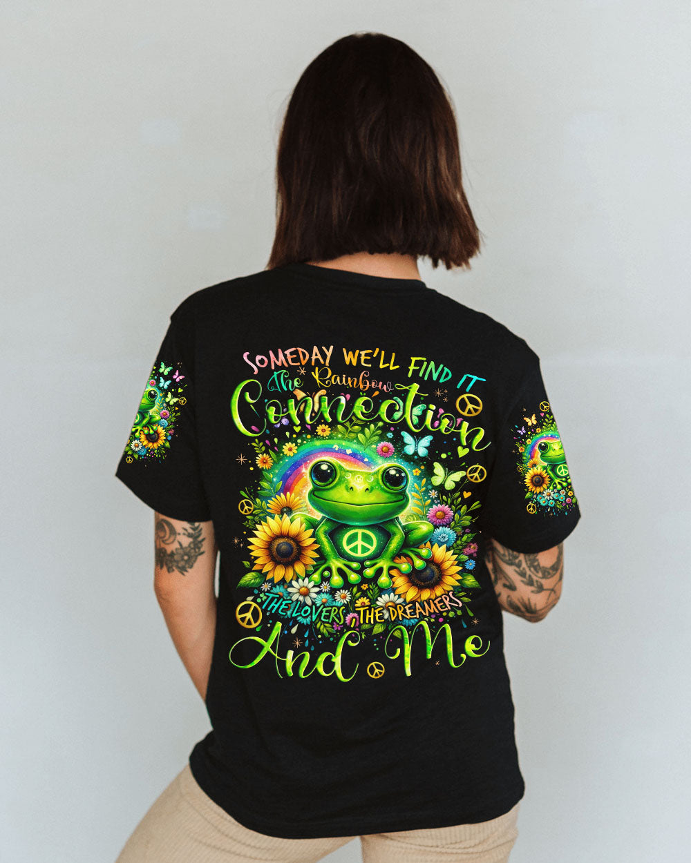 THE LOVERS THE DREAMERS AND ME FROG ALL OVER PRINT - TYQY0104246