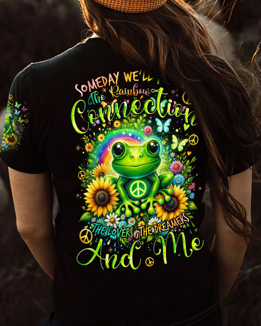 THE LOVERS THE DREAMERS AND ME FROG ALL OVER PRINT - TYQY0104246
