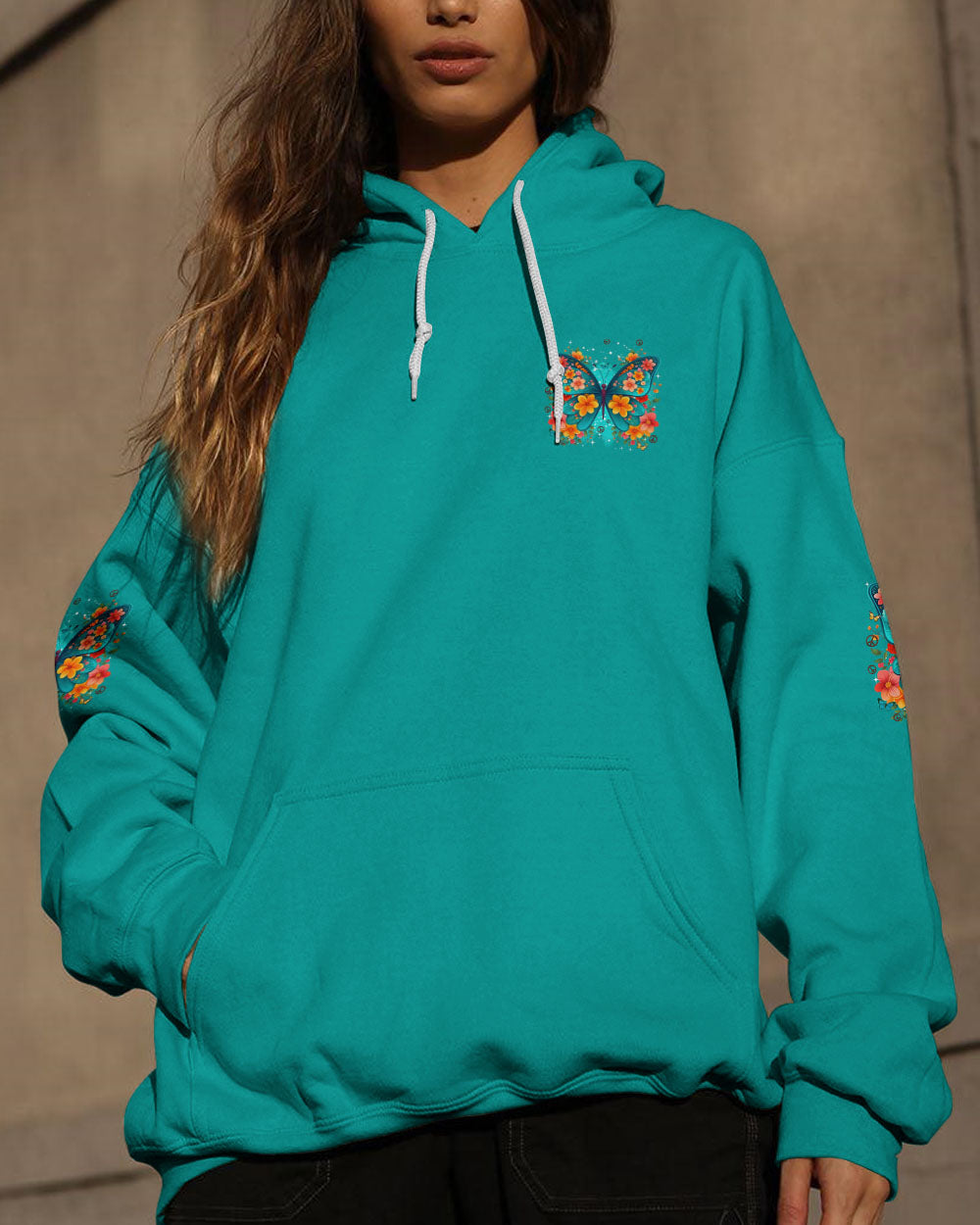 JUST BELIEVE BUTTERFLY ALL OVER PRINT - TYQY0111251