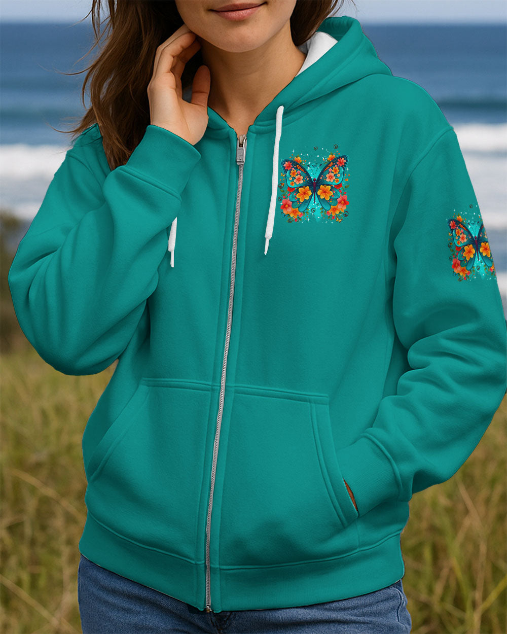 JUST BELIEVE BUTTERFLY ALL OVER PRINT - TYQY0111251