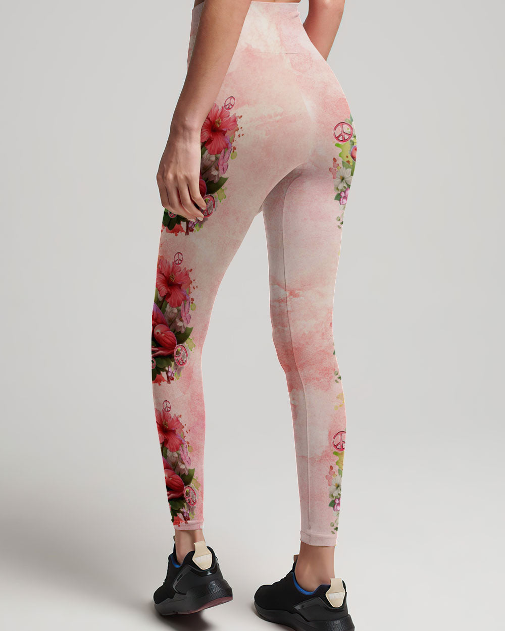 BE YOU THE WORLD WILL ADJUST PINK FROG ALL OVER PRINT - TYQY0112234