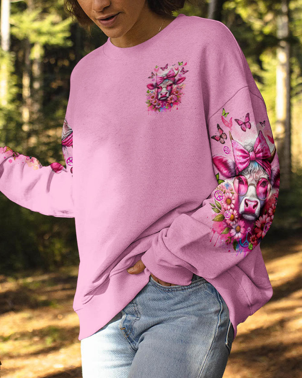 OH HONEY I AM THAT HEIFER ALL OVER PRINT - TYQY0201242