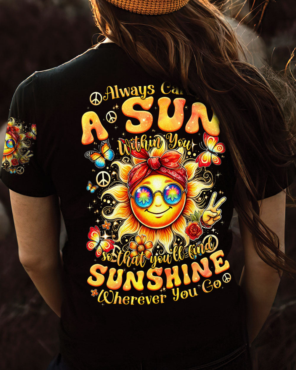 ALWAYS CARRY A SUN WITHIN YOU ALL OVER PRINT - TYQY0207243