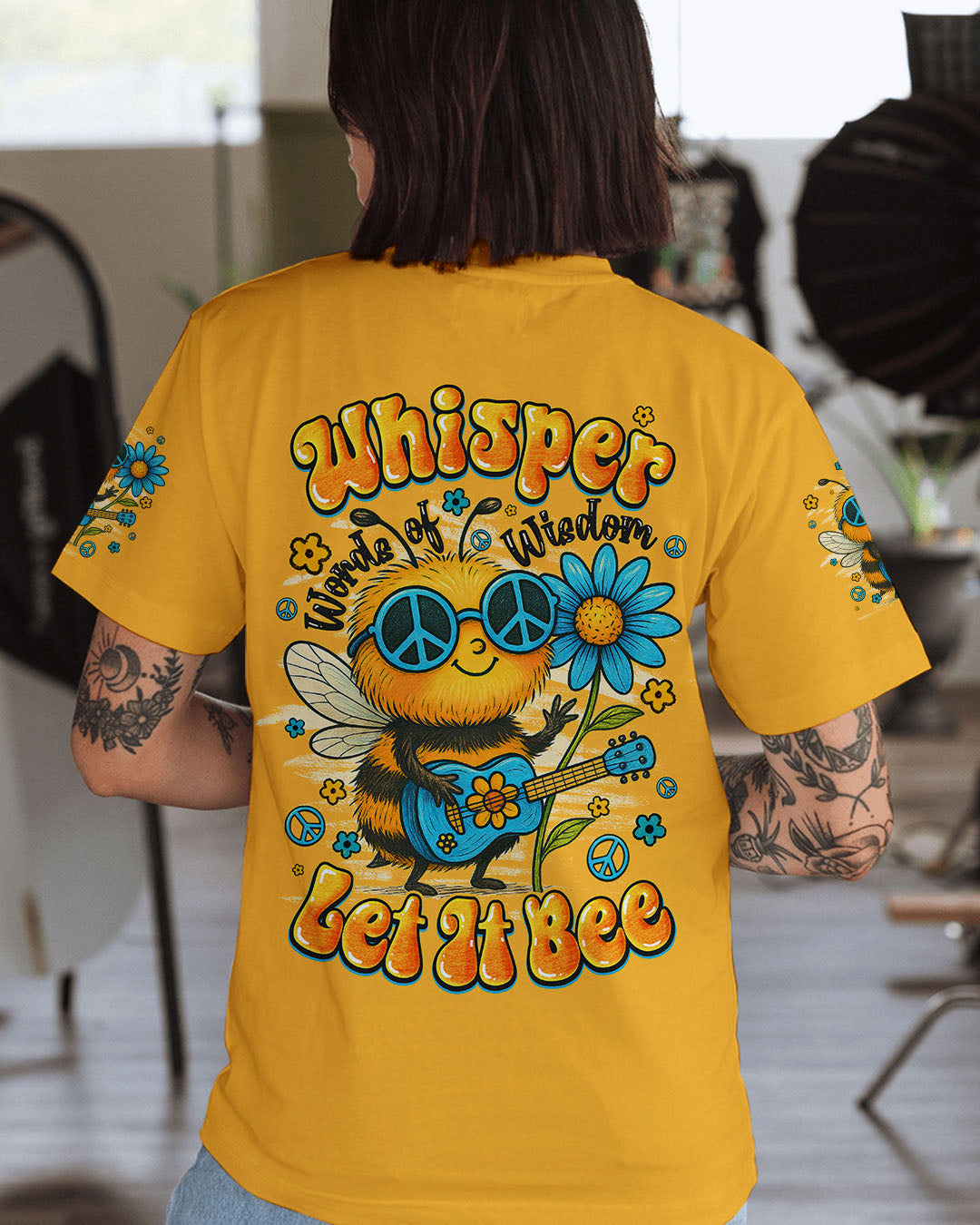 WHISPER WORDS OF WISDOM LET IT BEE ALL OVER PRINT - TYQY0207254