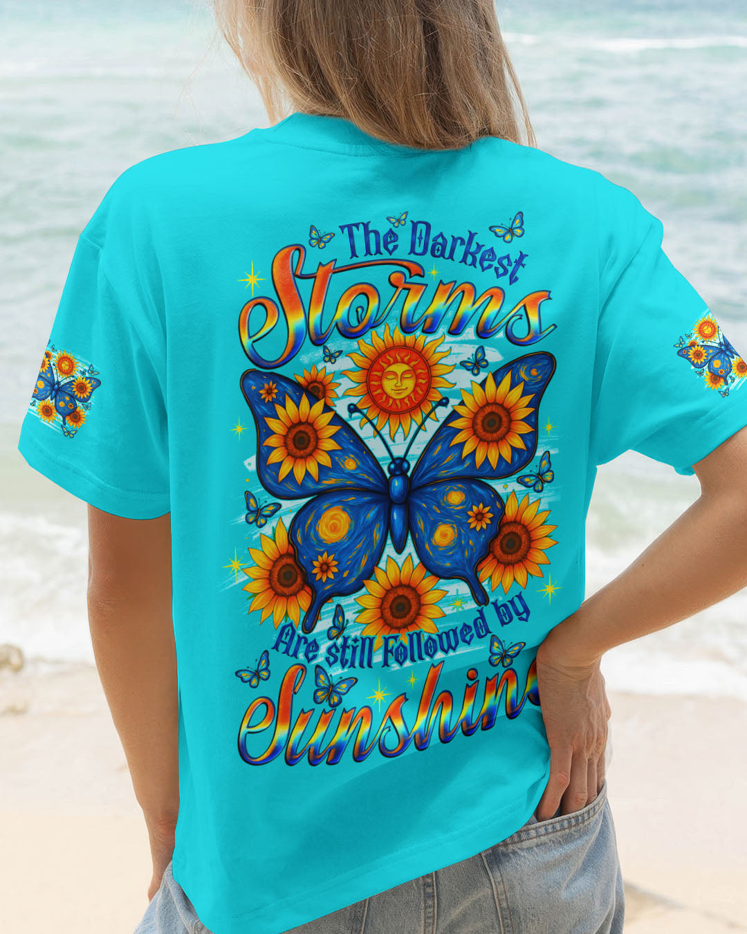 THE DARKEST STORMS ARE STILL FOLLOWED BY SUNSHINE BUTTERFLY ALL OVER PRINT - TYQY0210253