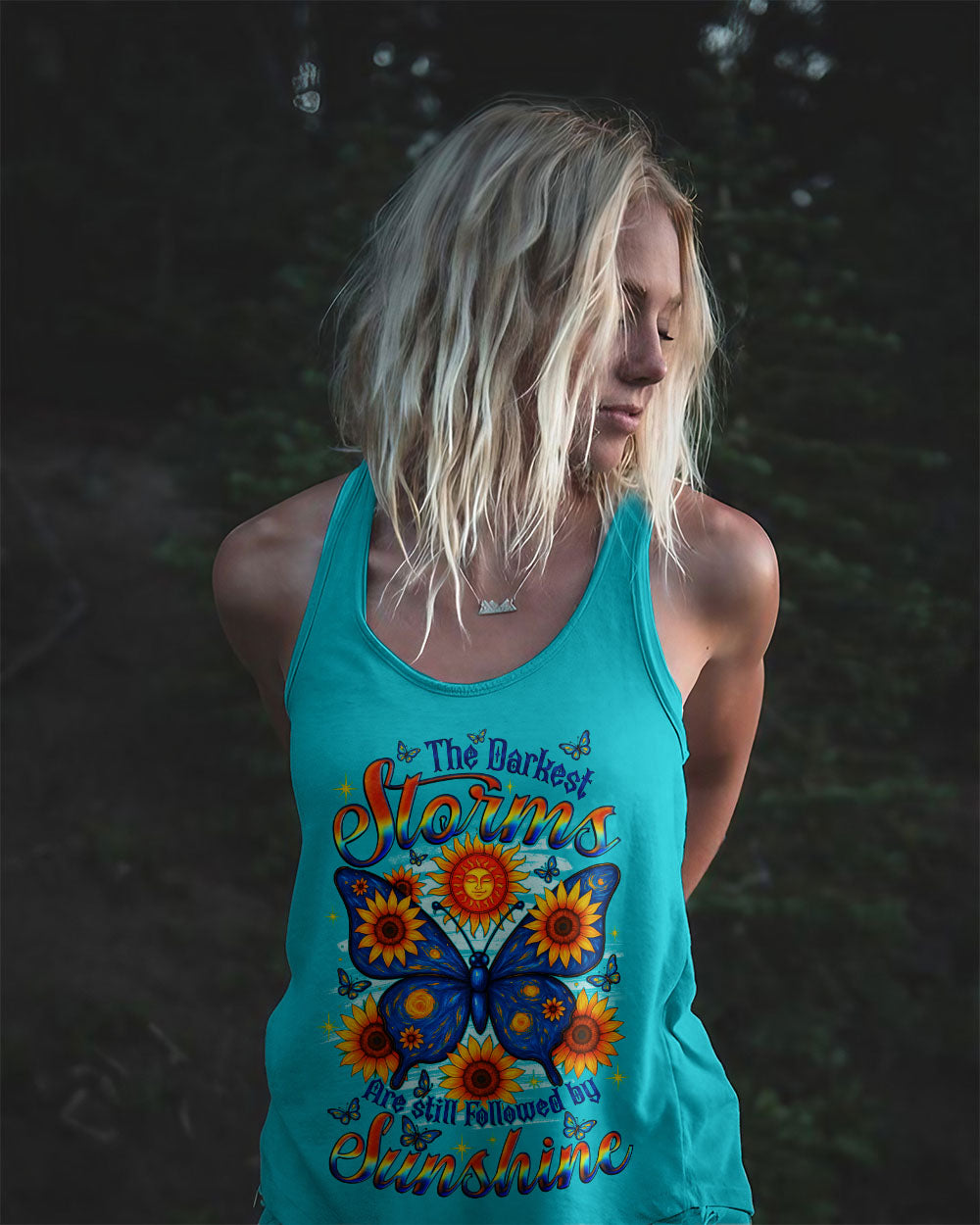 THE DARKEST STORMS ARE STILL FOLLOWED BY SUNSHINE BUTTERFLY ALL OVER PRINT - TYQY0210253