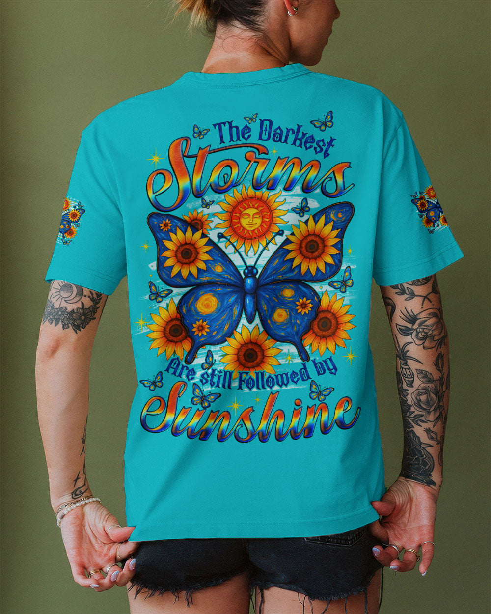 THE DARKEST STORMS ARE STILL FOLLOWED BY SUNSHINE BUTTERFLY ALL OVER PRINT - TYQY0210253