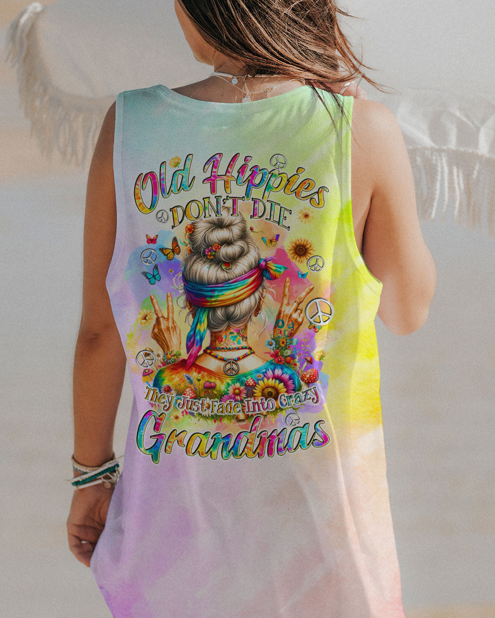 OLD HIPPIES TIE DYE ALL OVER PRINT - TYQY0212234