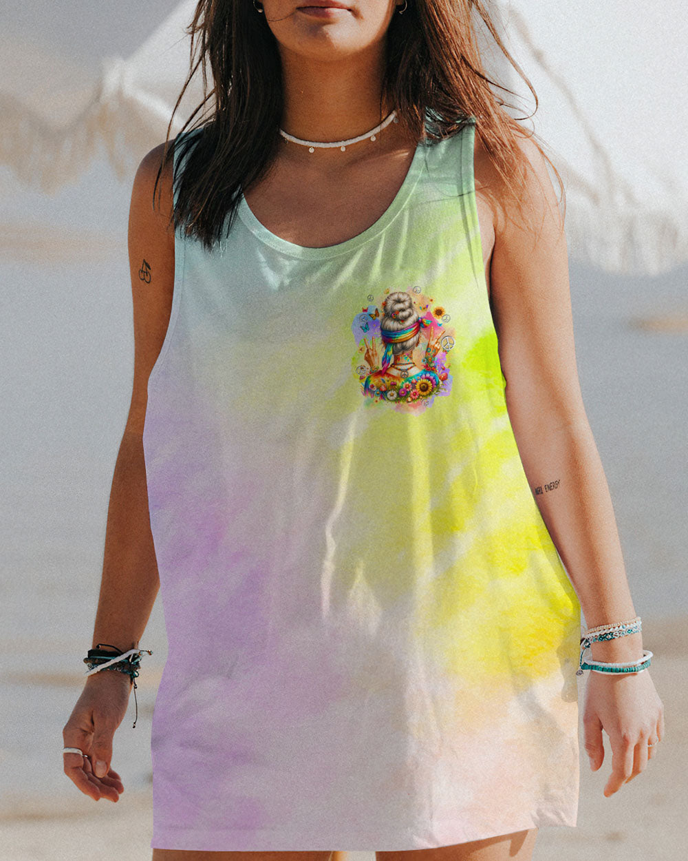 OLD HIPPIES TIE DYE ALL OVER PRINT - TYQY0212234