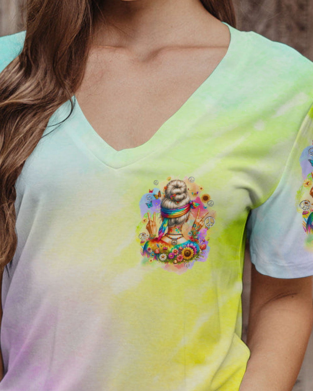 OLD HIPPIES TIE DYE ALL OVER PRINT - TYQY0212234