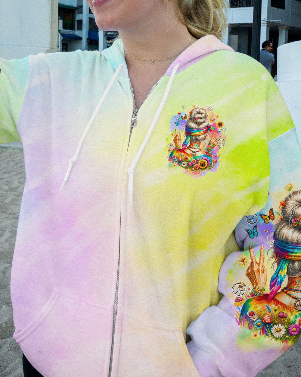 OLD HIPPIES TIE DYE ALL OVER PRINT - TYQY0212234