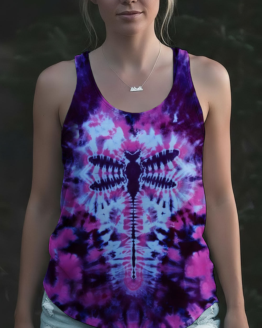 DRAGONFLY TIE DYE ALL OVER PRINT - TYQY0212251