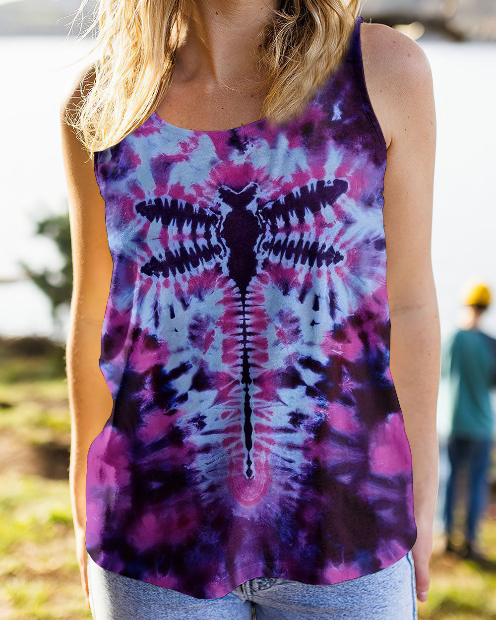 DRAGONFLY TIE DYE ALL OVER PRINT - TYQY0212251