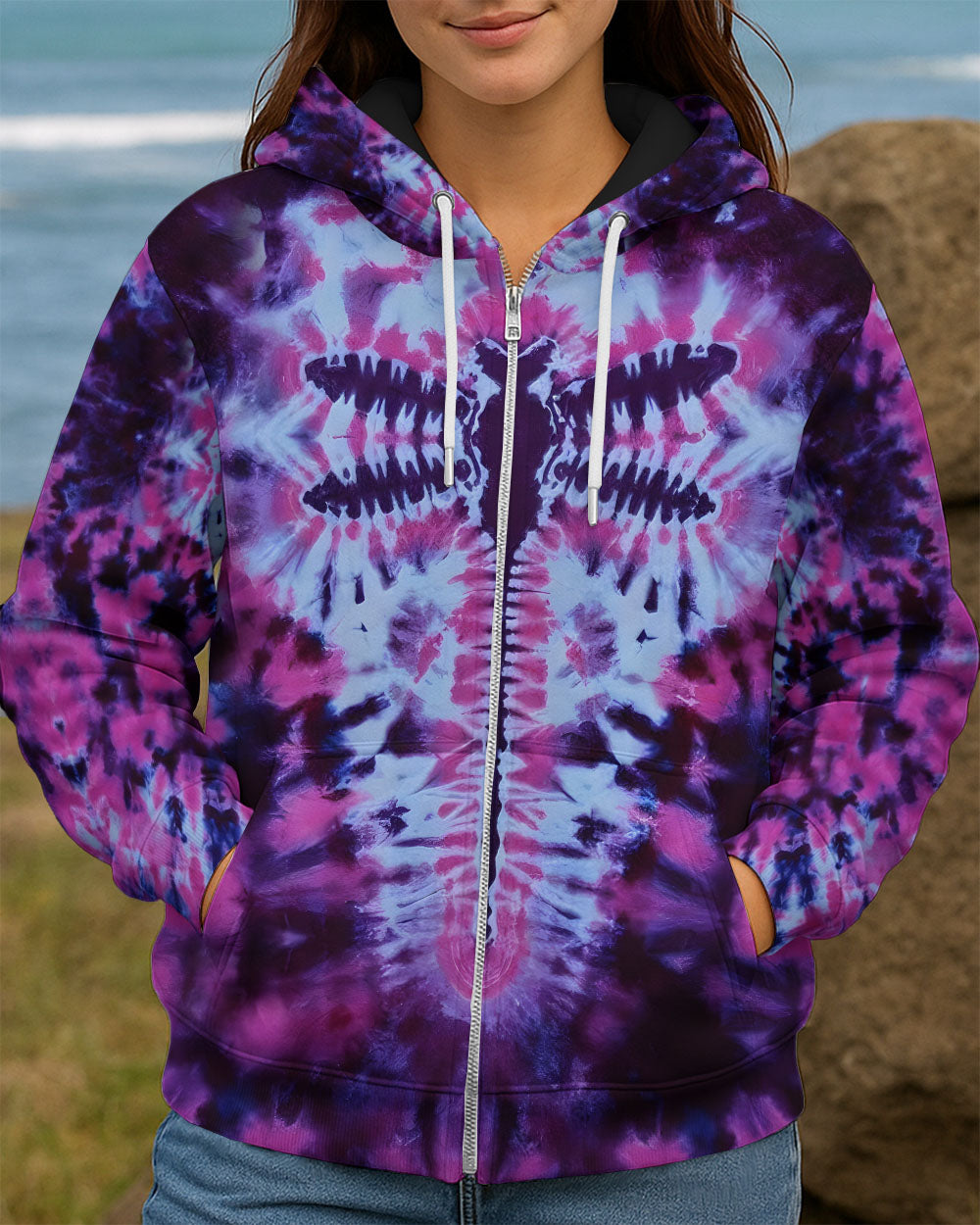 DRAGONFLY TIE DYE ALL OVER PRINT - TYQY0212251