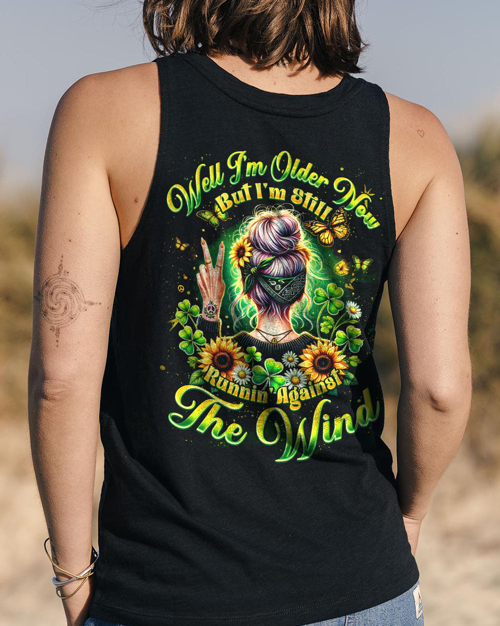 RUNNING AGAINST THE WIND ALL OVER PRINT - TYQY0302251