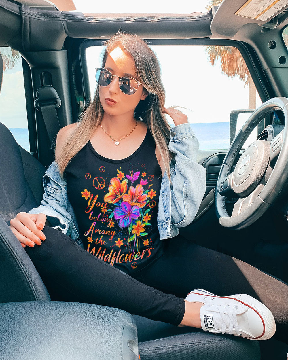 YOU BELONG AMONG THE WILDFLOWERS ALL OVER PRINT - TYQY0302254