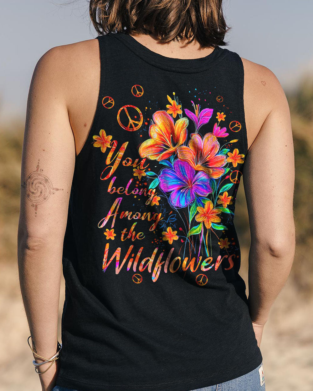 YOU BELONG AMONG THE WILDFLOWERS ALL OVER PRINT - TYQY0302254
