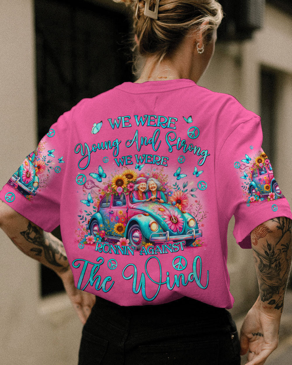 RUNNING AGAINST THE WIND ALL OVER PRINT - TYQY0305242