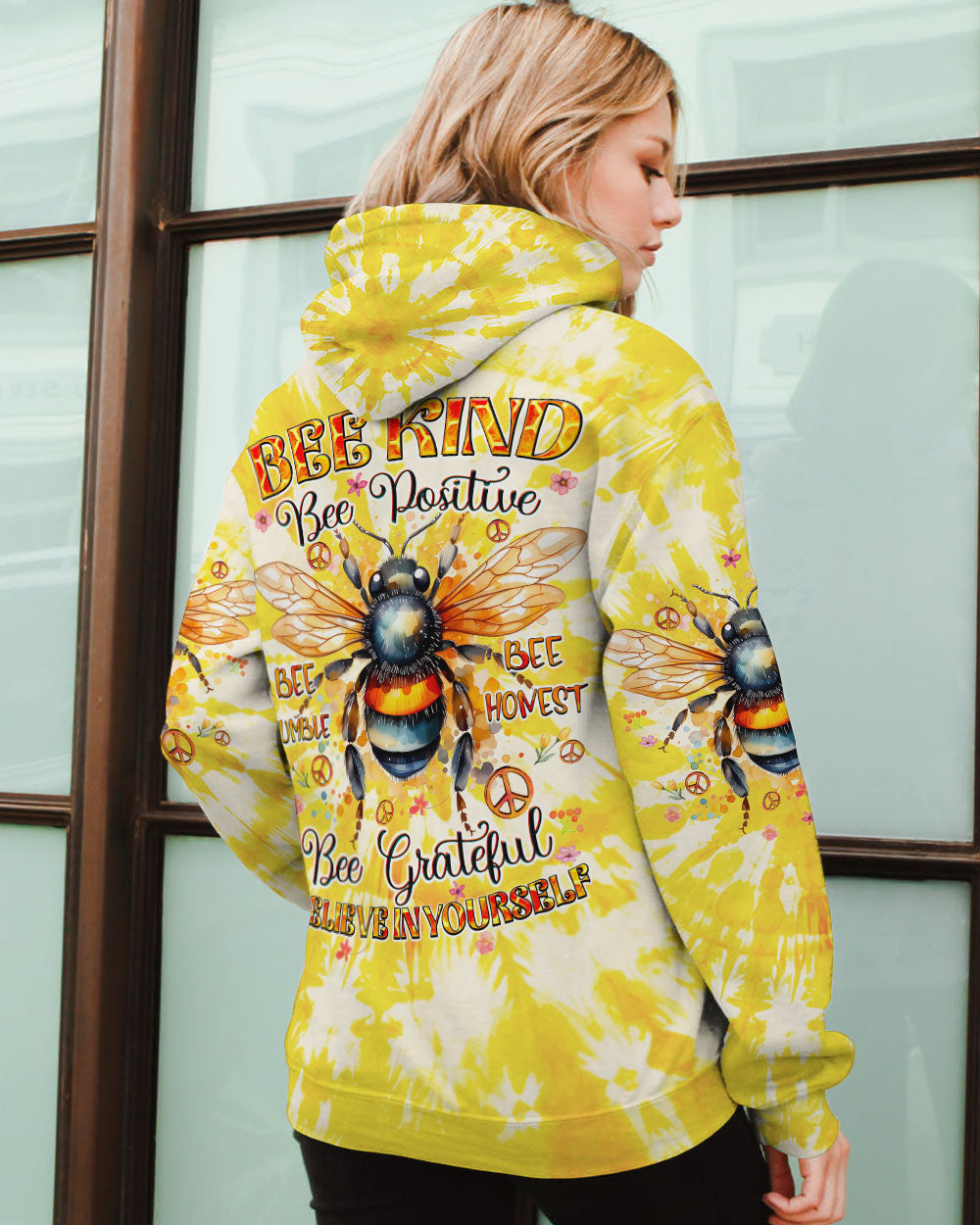 BEE KIND ALL OVER PRINT - TYQY0401244