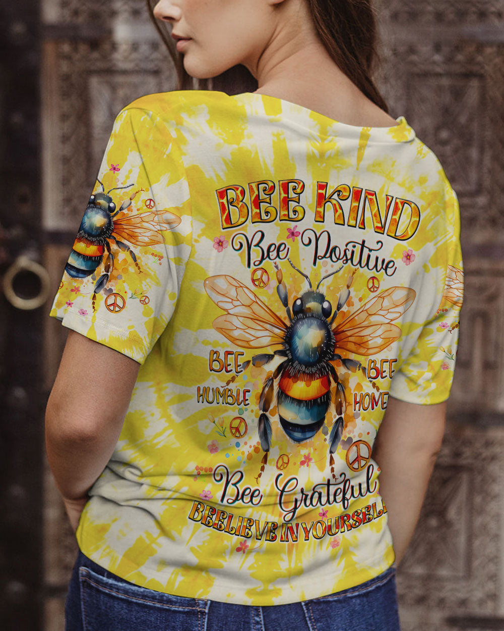 BEE KIND ALL OVER PRINT - TYQY0401244
