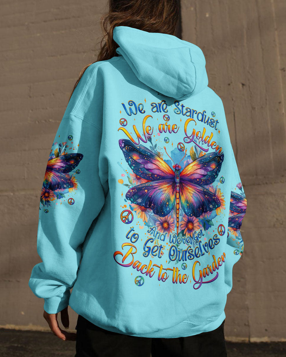 BACK TO THE GARDEN DRAGONFLY ALL OVER PRINT - TYQY0410243