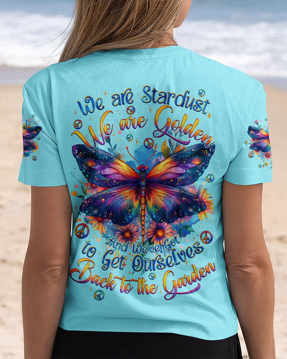BACK TO THE GARDEN DRAGONFLY ALL OVER PRINT - TYQY0410243