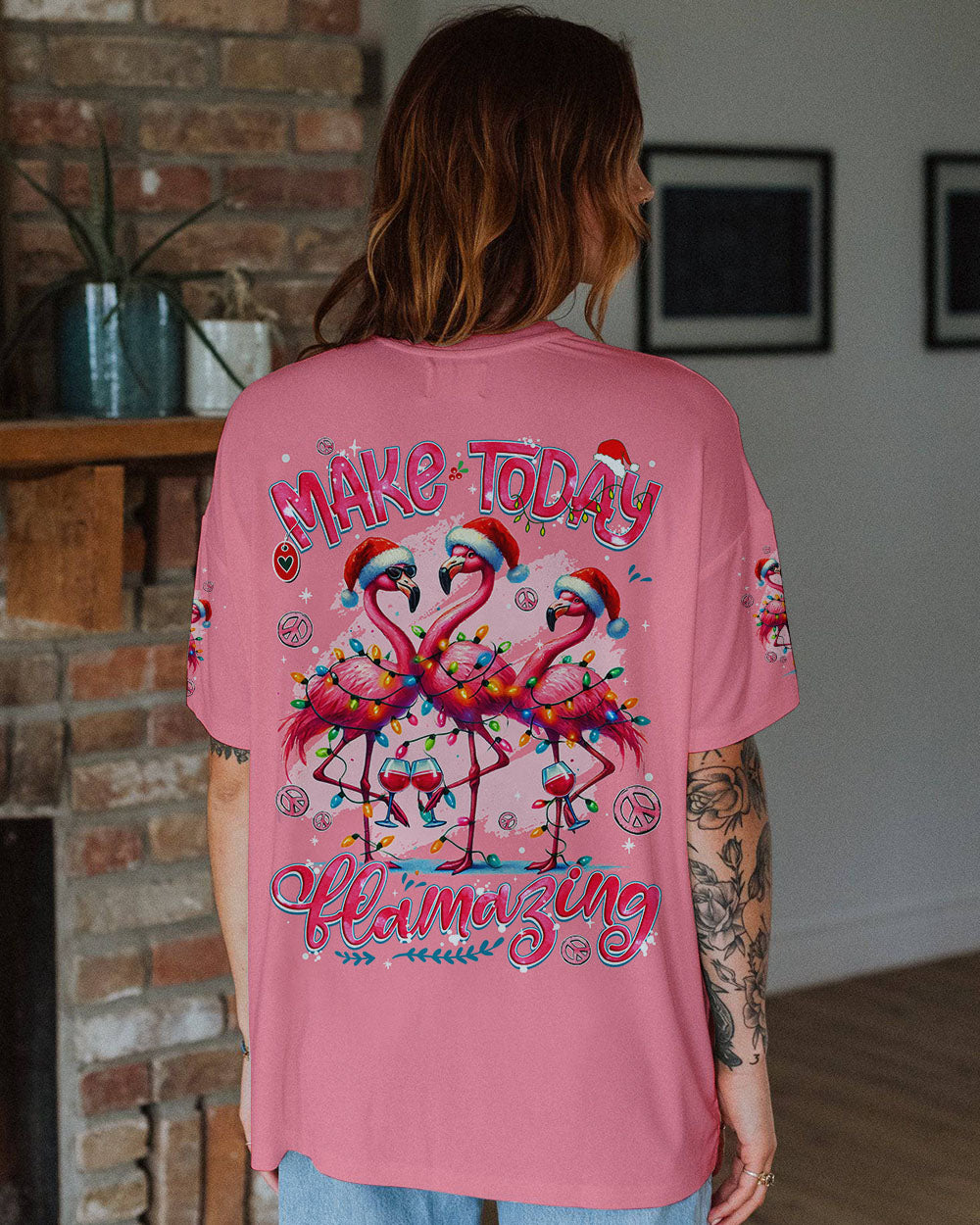 MAKE TODAY FLAMAZING CHRISTMAS ALL OVER PRINT - TYQY0410244