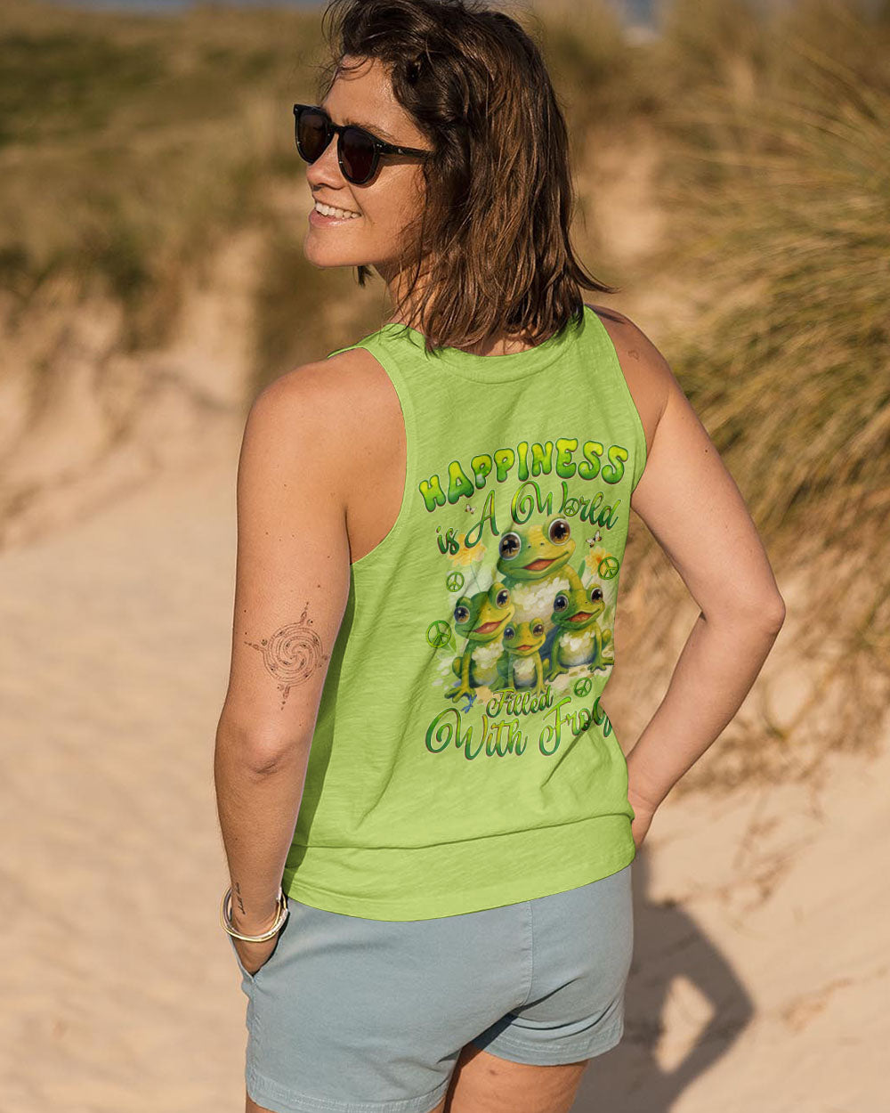 HAPPINESS WORLD FROGS ALL OVER PRINT - TYQY0504245