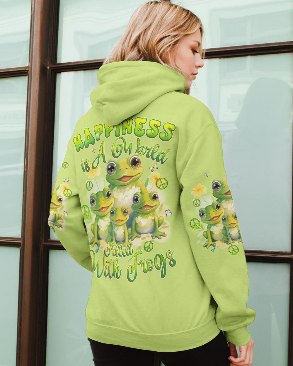 HAPPINESS WORLD FROGS ALL OVER PRINT - TYQY0504245