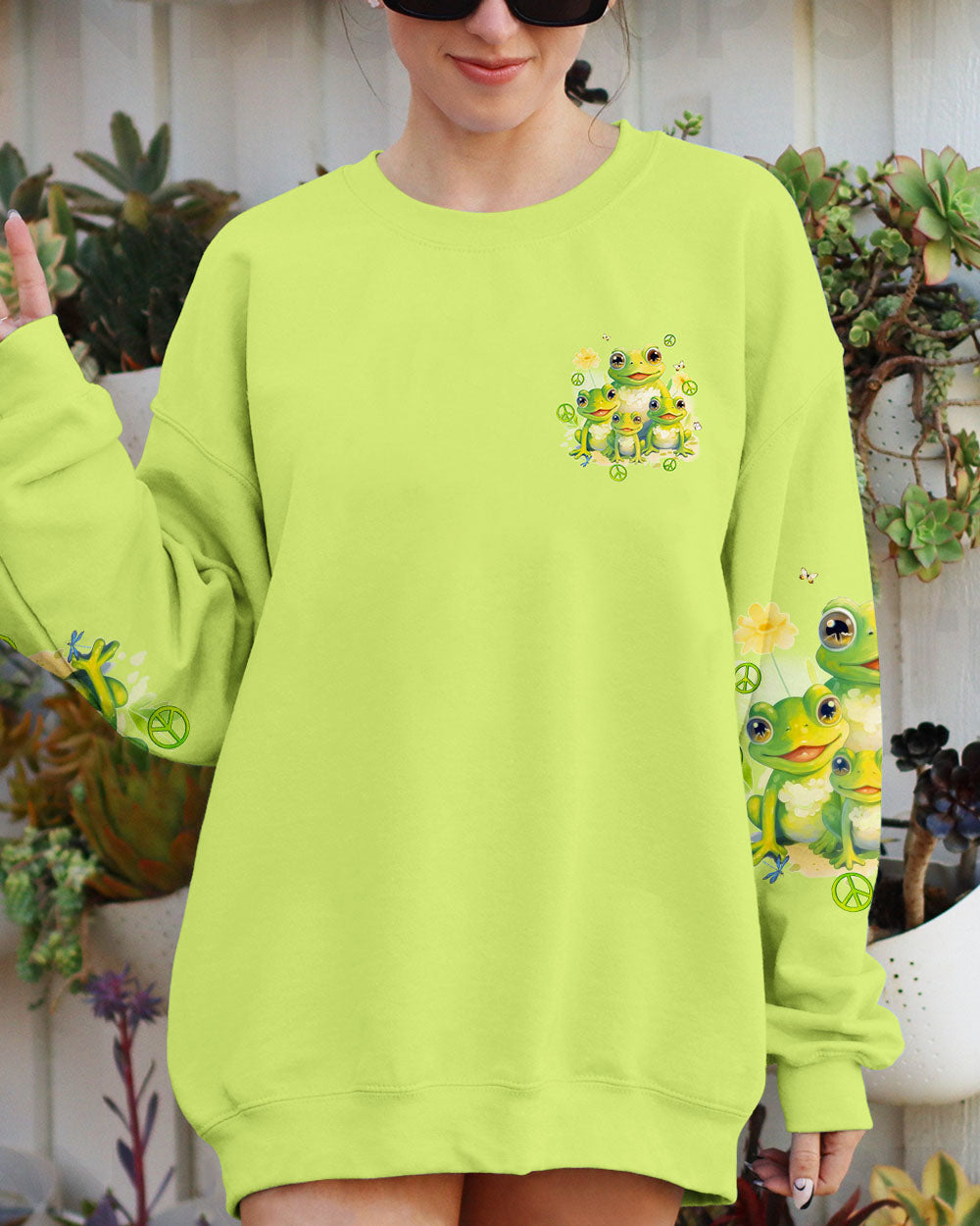 HAPPINESS WORLD FROGS ALL OVER PRINT - TYQY0504245