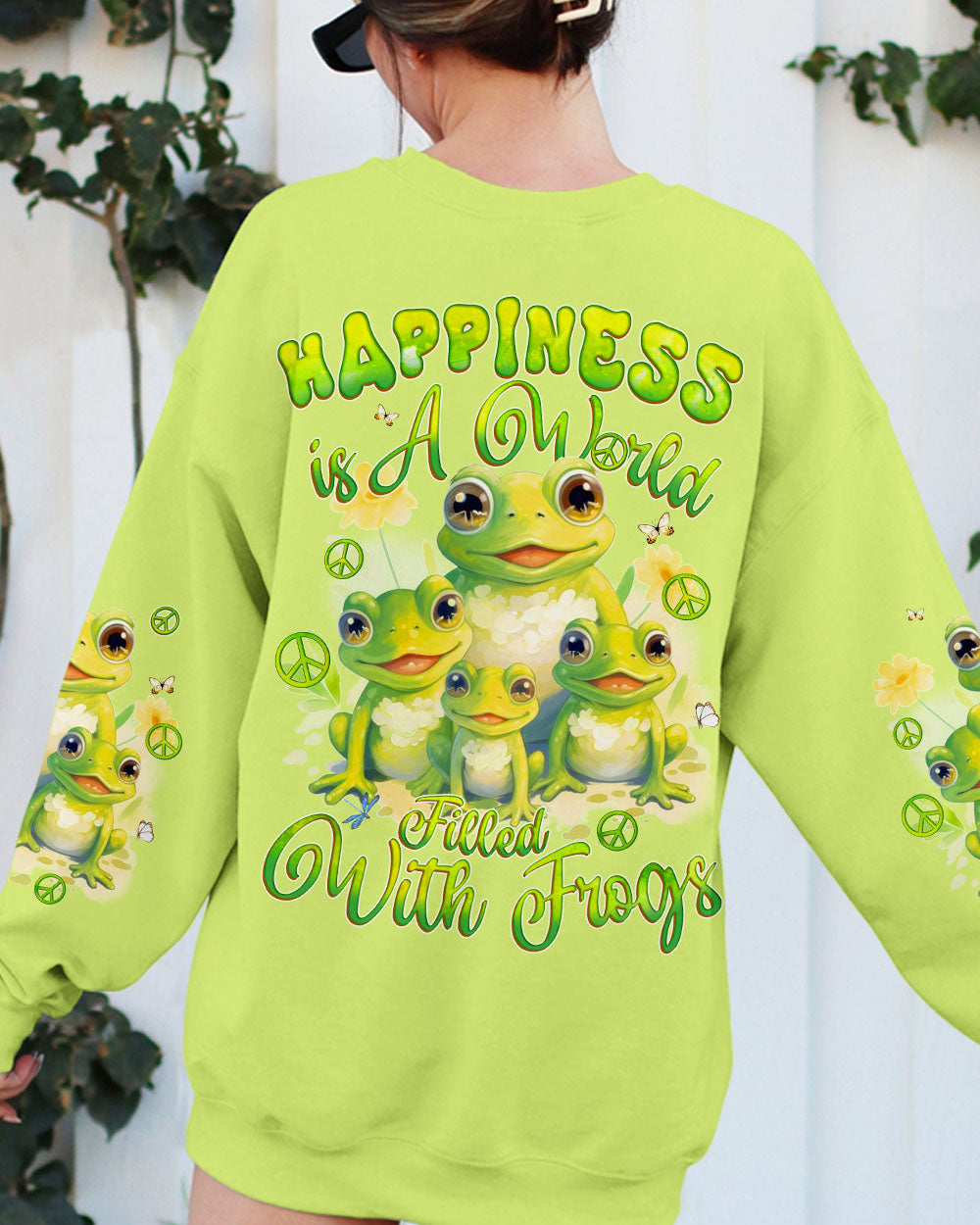 HAPPINESS WORLD FROGS ALL OVER PRINT - TYQY0504245